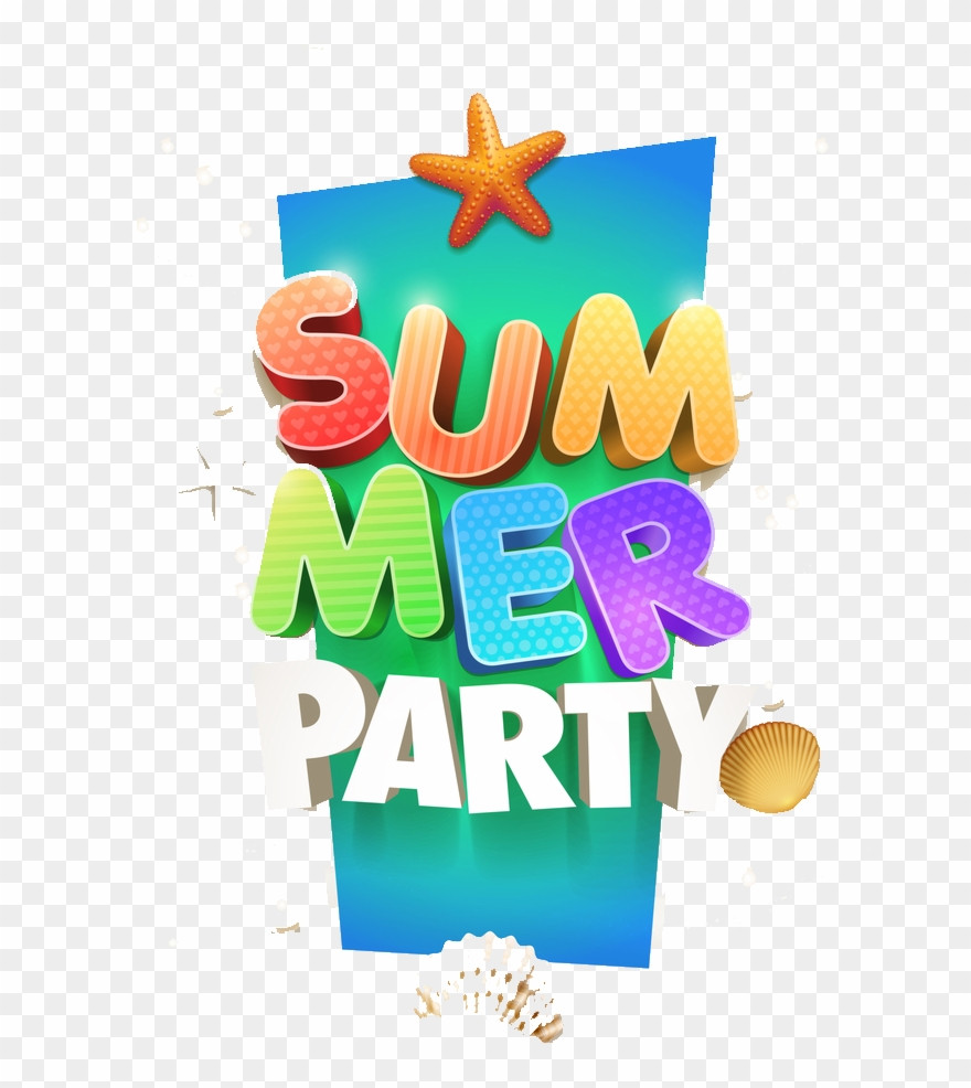 Summer Party Clipart
 Clipart Summer Party Summer Party Logo Transparent