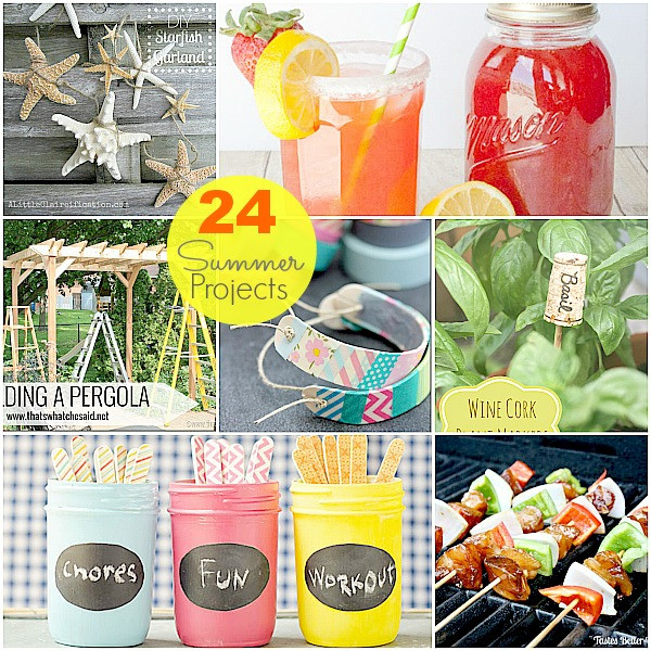 Summer Project Ideas
 Great Ideas 24 DIY Summer Projects