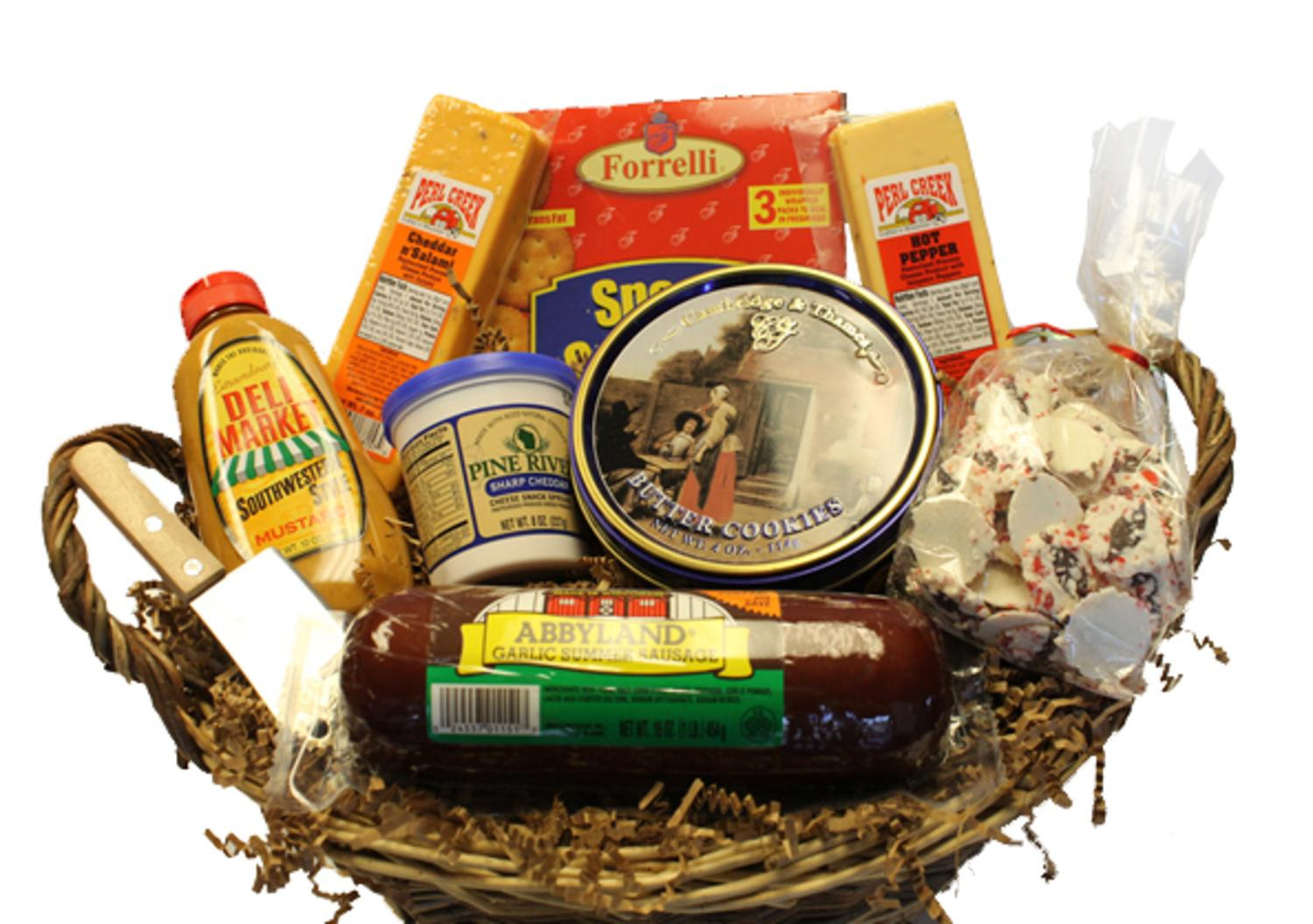 Summer Sausage And Cheese Gift Baskets
 10 Piece Picnic Party Gourmet Summer Sausage and Cheese
