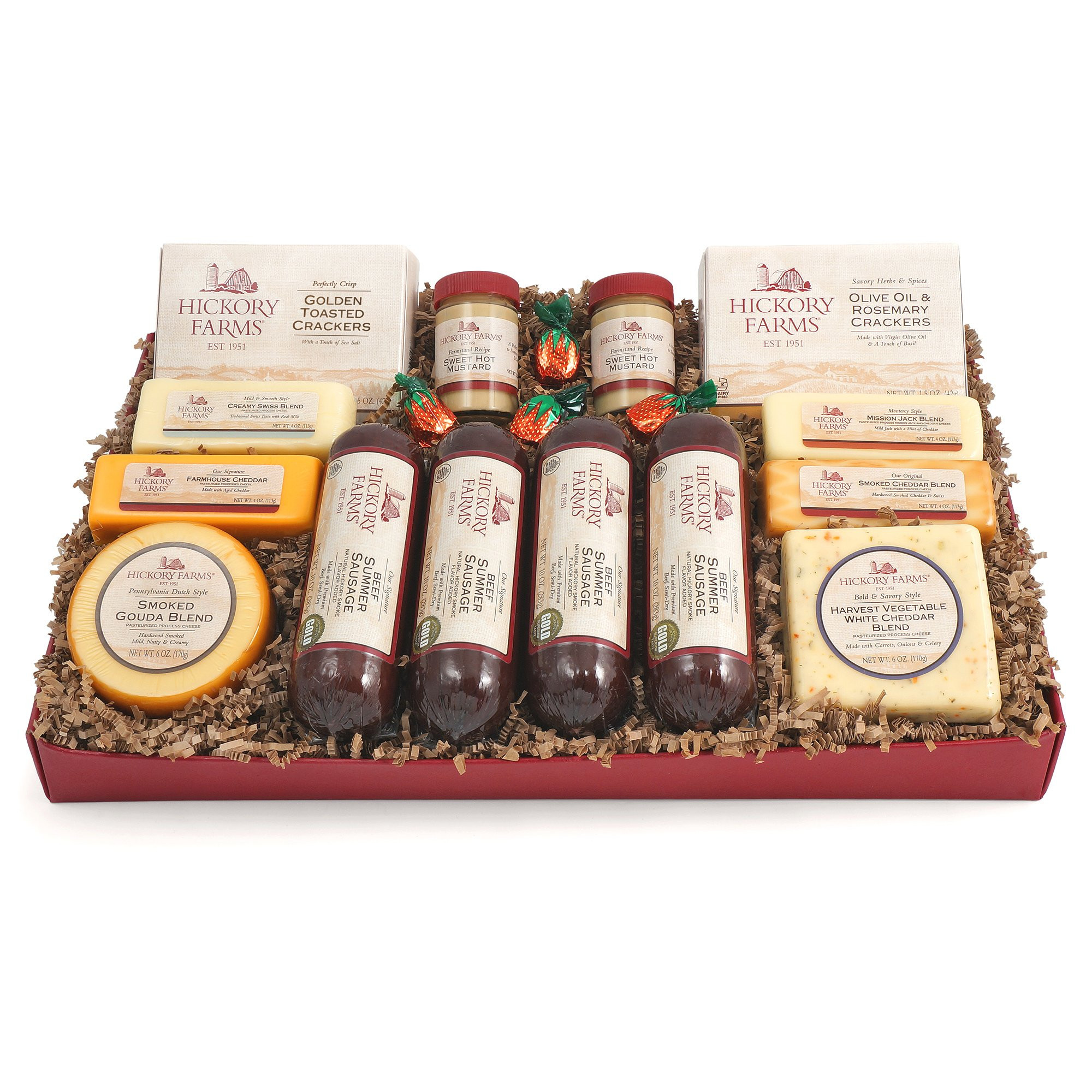 Summer Sausage And Cheese Gift Baskets
 Amazon Hickory Farms Summer Sausage and Cheese Gift