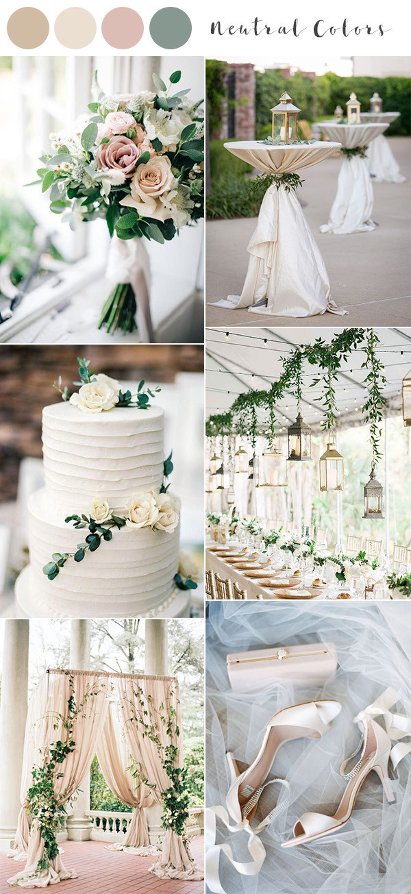Summer Wedding Ideas 2020
 Top 10 Wedding Color Ideas for Spring Summer 2020