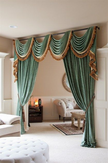 Swag Curtains For Living Room
 80 best images about Swags and Tails on Pinterest