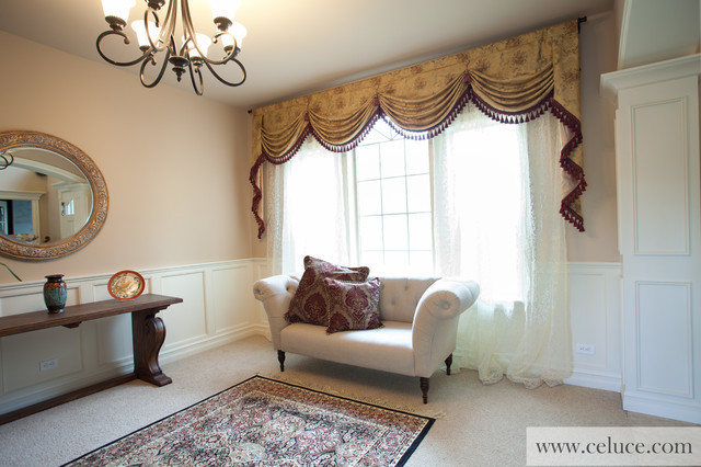 Swag Curtains For Living Room
 Versailles Rose Premium Designer Swag Valances