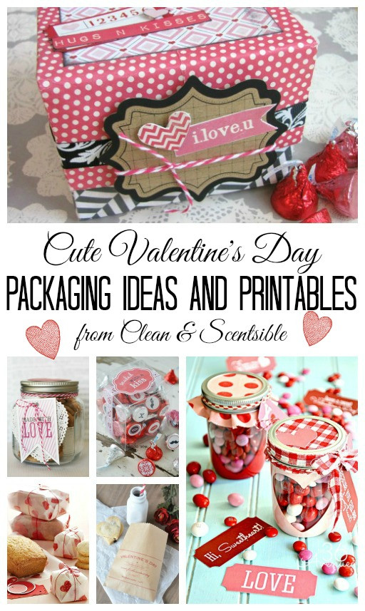 Sweet Valentines Day Ideas
 Valentine s Day Packaging Ideas and Printables Clean and