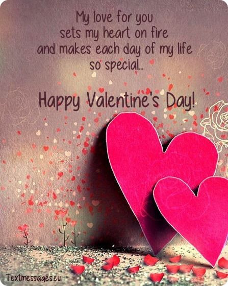 Sweet Valentines Day Quotes
 Happy Valentines Day My Love For You Is Special
