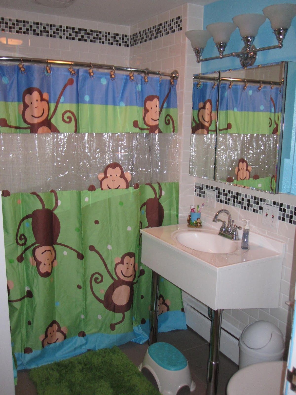Target Kids Bathroom
 Life of the Lorenzens Bathroom remodel Revealed