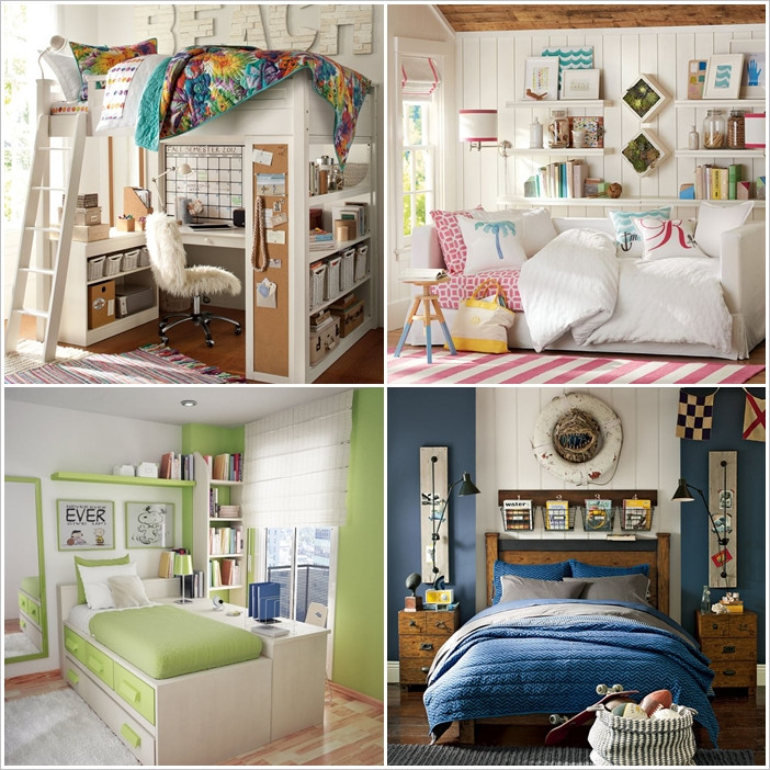 Teenage Bedroom Storage Ideas
 10 Clever Solutions for Small Space Teen Bedrooms