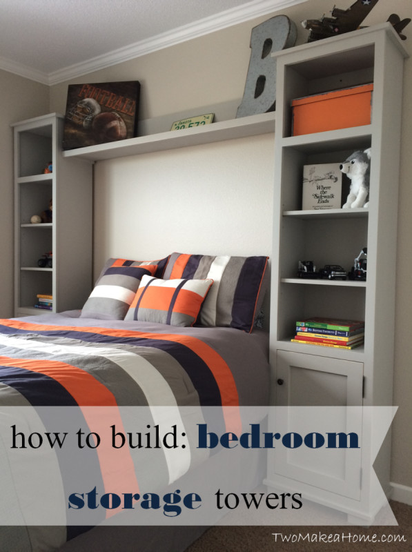 Teenage Bedroom Storage Ideas
 How to Build a Bedroom Storage Tower System