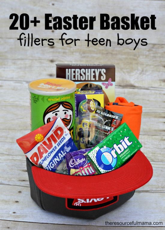 Teenage Easter Basket Ideas
 Teen Boy Easter Basket and 20 Ways to Fill It