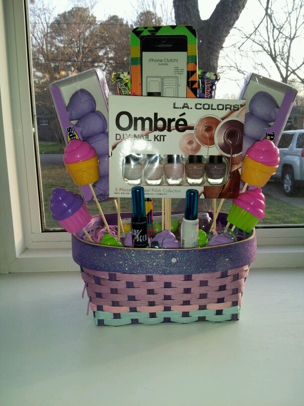Teenage Easter Basket Ideas
 1000 images about Easter Baskets for Girls on Pinterest