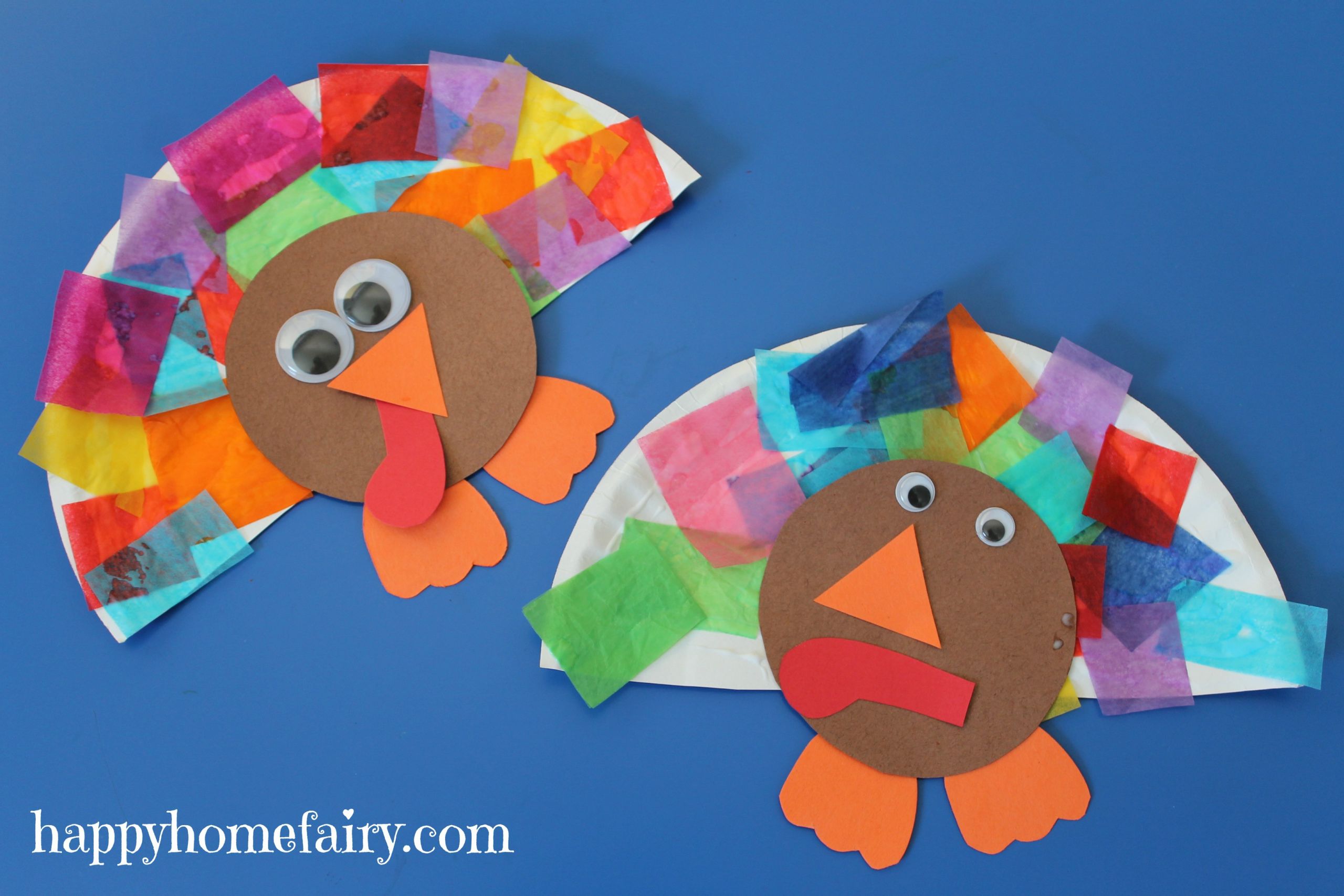 Thanksgiving Crafts For Kindergarten
 Easy Turkey Craft Happy Home Fairy