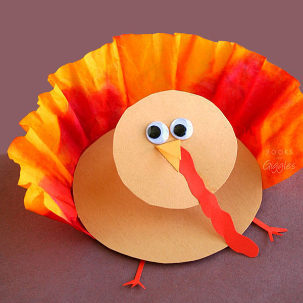 Thanksgiving Crafts For Kindergarten
 3 D Thanksgiving Turkey Craft for Kids