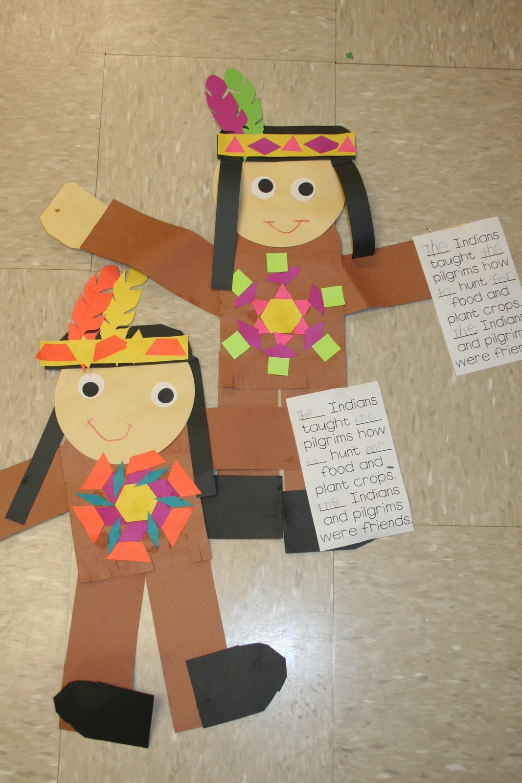 Thanksgiving Crafts For Preschoolers
 Mrs Lee s Kindergarten Thanksgiving Fun and a FREEBIES