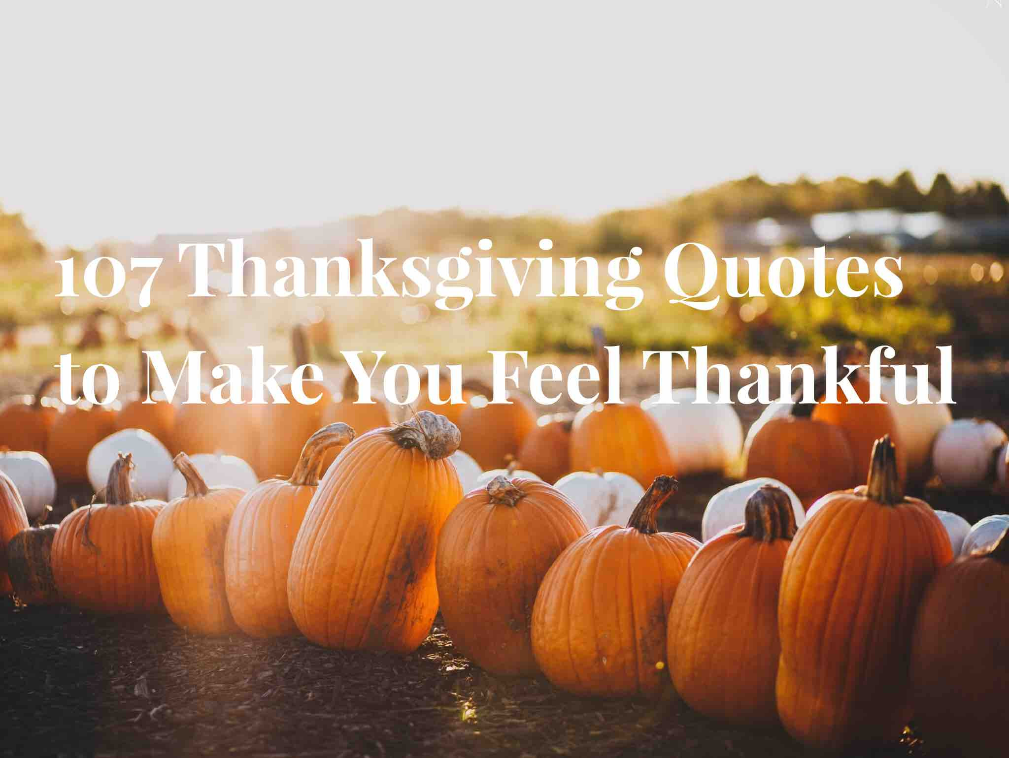 Thanksgiving Day Quotes Inspirational
 107 Thanksgiving Quotes to Make You Feel Thankful