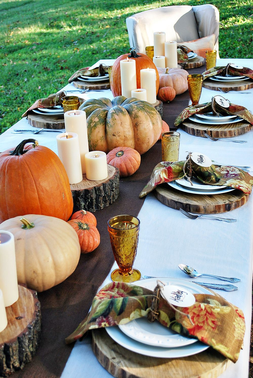 Thanksgiving Decoration Ideas
 15 Outdoor Thanksgiving Table Settings for Dining Alfresco