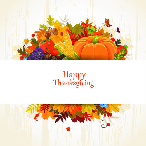 Thanksgiving Graphic Design
 Happy thanksgiving background design vector Free vector in
