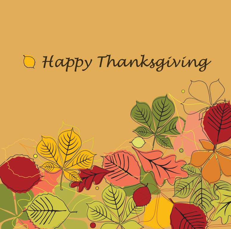 Thanksgiving Graphic Design
 Happy Thanksgiving Vector Illustration