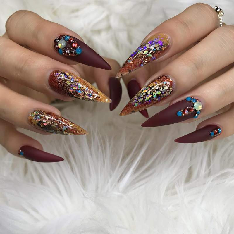 Thanksgiving Nails Design
 Seamless Collection of Thanksgiving Nail Design Ideas that