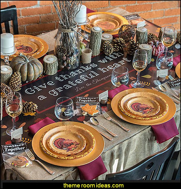 Thanksgiving Party Decorations
 Decorating theme bedrooms Maries Manor autumn fall
