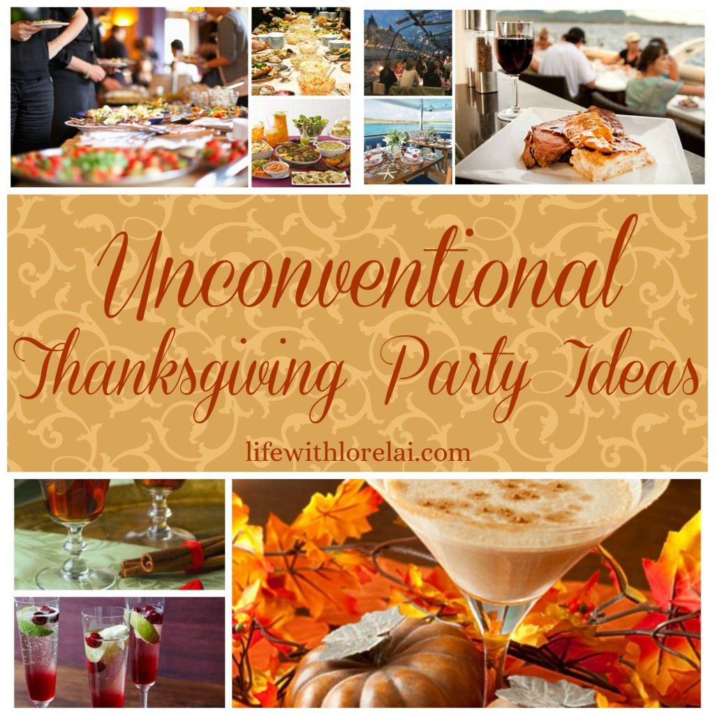 Thanksgiving Party Decorations
 Unconventional Thanksgiving Party Ideas Life With Lorelai