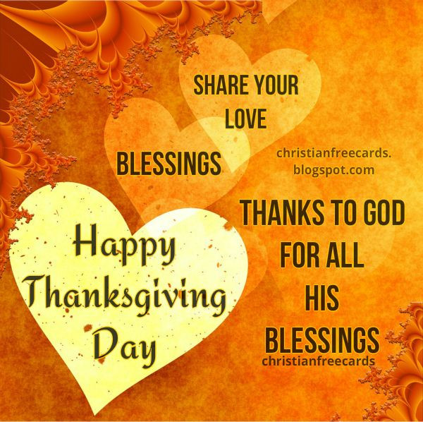 Thanksgiving Quotes To God
 Happy Thanksgiving Day 2017 Christian Card Thanks to God