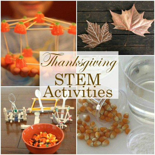 Thanksgiving Science Activities
 Thanksgiving STEM Activities The Homeschool Scientist