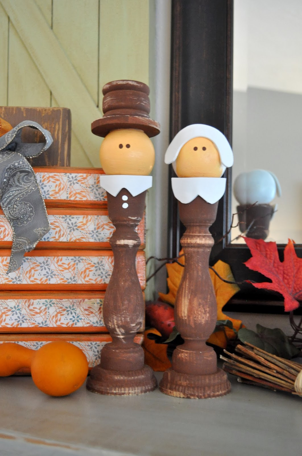 Thanksgiving Wood Crafts
 Wood you like to craft Candlestick Pilgrims Sassy Sanctuary