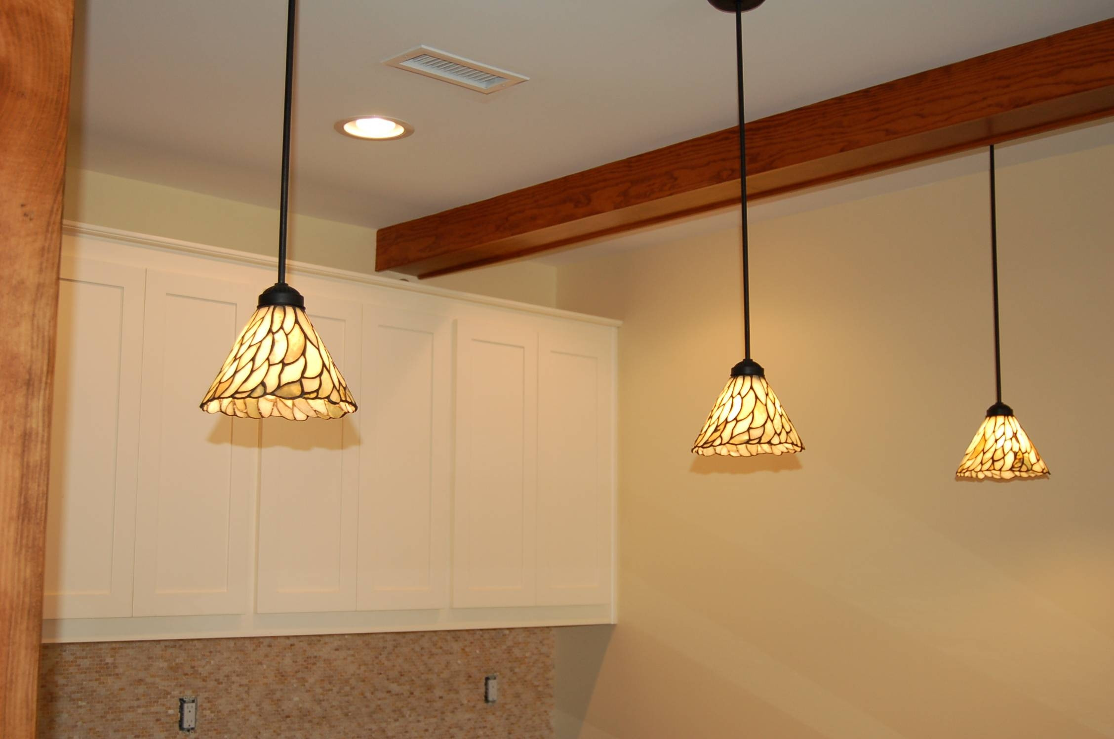tiffany style inverted pendant kitchen light