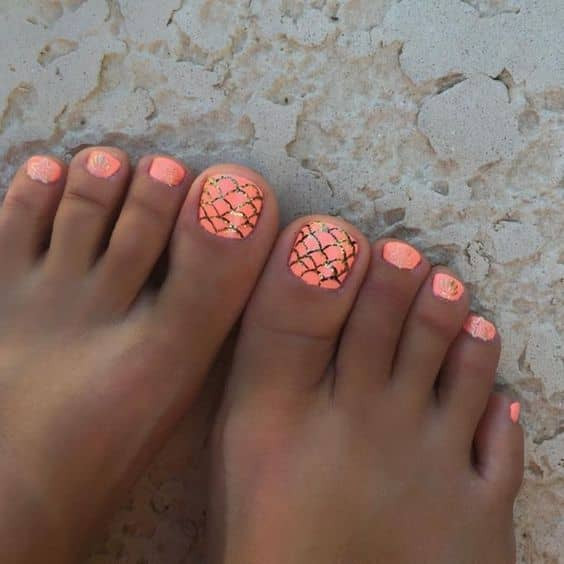 Toe Nail Design For Summer
 50 Cute Summer Toe Nail Art and Design Ideas for 2020