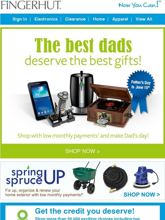 Top Fathers Day Gifts 2020
 Fingerhut Fingerhut Father’s Day Gifts – All Dad