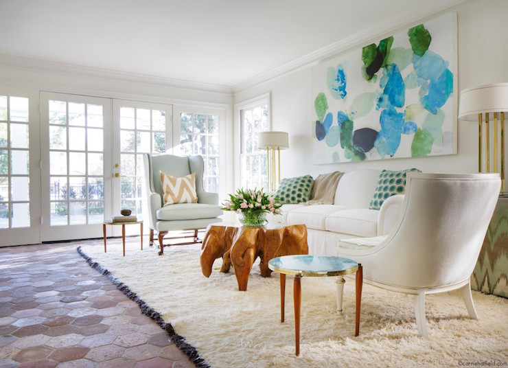 Turquoise Rug Living Room
 Turquoise Hex Rug Design Ideas