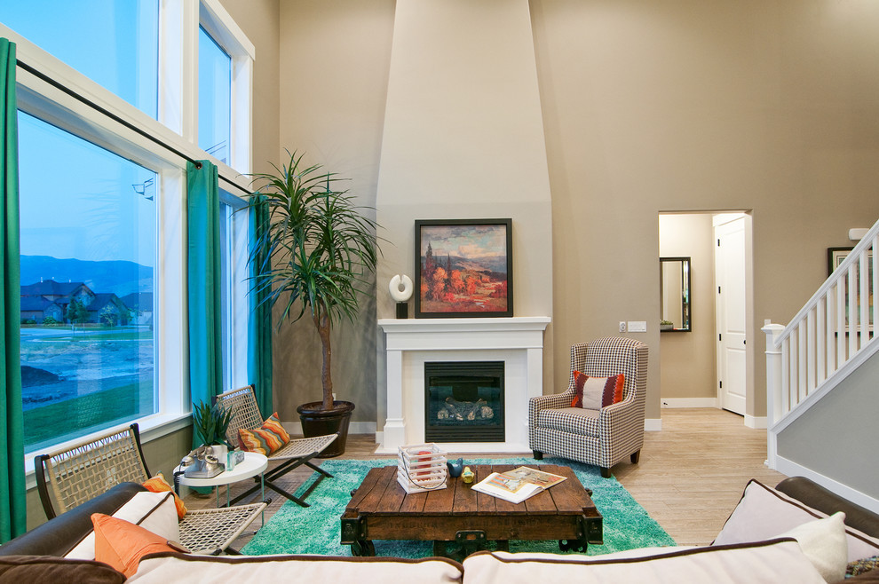 Turquoise Rug Living Room
 Bright Turquoise Rug look San Francisco Midcentury Living