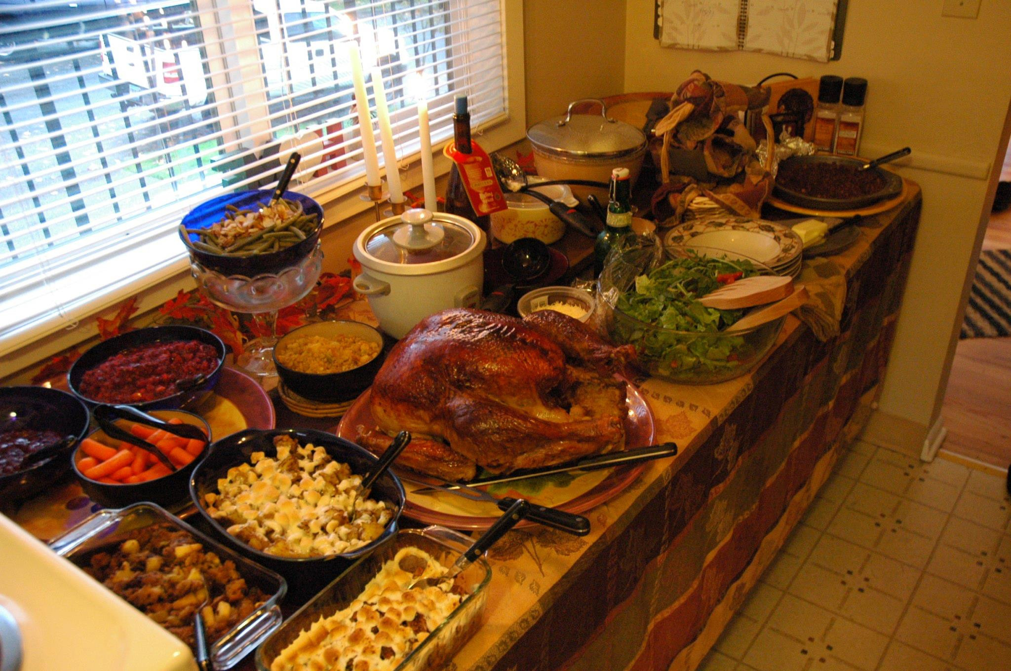 Typical Thanksgiving Food
 What is a traditional Thanksgiving dinner like