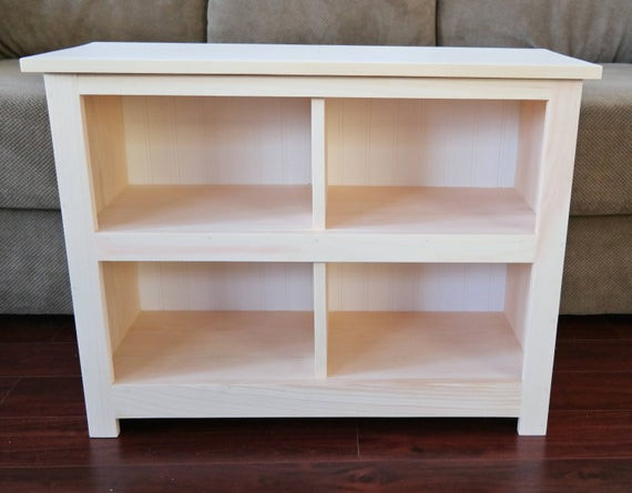 Unfinished Storage Bench
 Unfinished Cubby Storage Bench