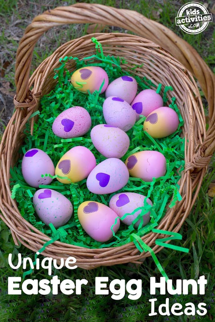 Unique Easter Egg Hunt Ideas
 e Creative Way to Change Up Your Easter Egg Hunt This Year
