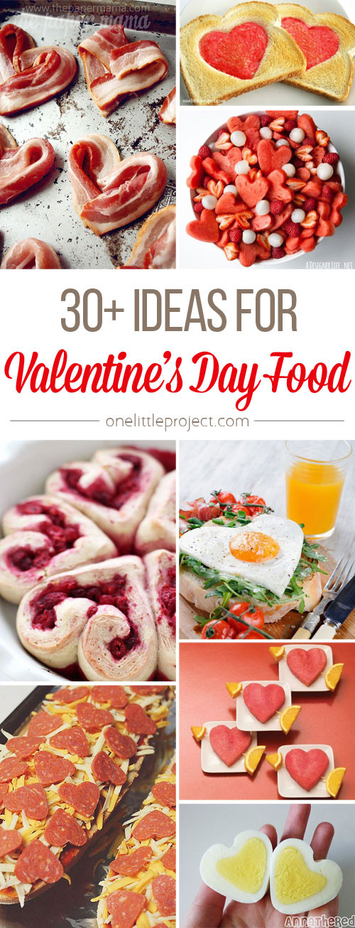 Valentines Day Food Idea
 30 Non Candy Valentine s Day Food Ideas
