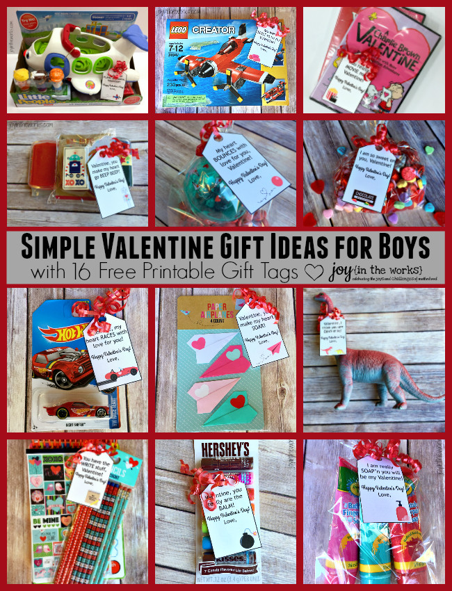 Valentines Day Gifts For Boys
 Simple Valentine Gift Ideas for Boys Joy in the Works