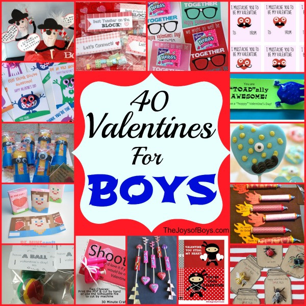 Valentines Day Gifts For Boys
 40 Valentines for Boys