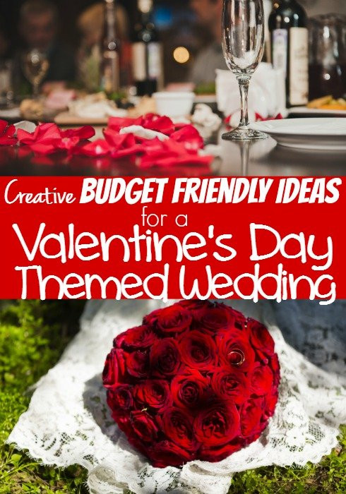 Valentines Day Wedding Ideas
 Bud Wedding Ideas for a Valentine s Day Themed Wedding