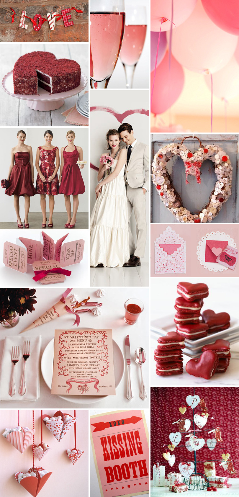 Valentines Day Wedding Ideas
 All Things Wedding The Old The New The Borrowed and