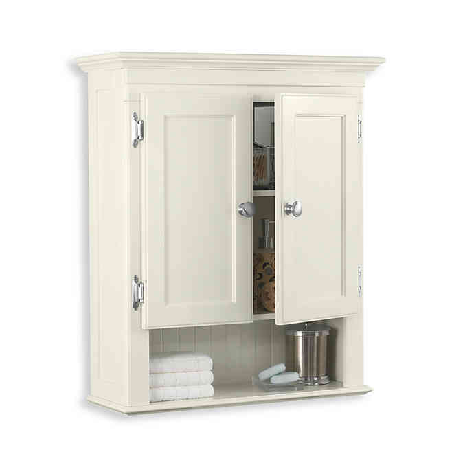 Wall Mount Bathroom Cabinet White
 Fairmont Wall Mounted Cabinet in White