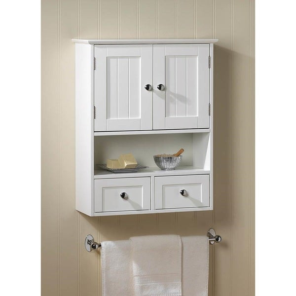 Wall Mount Bathroom Cabinet White
 Shop Olympia White Wall Mounted Display Cabinet Free