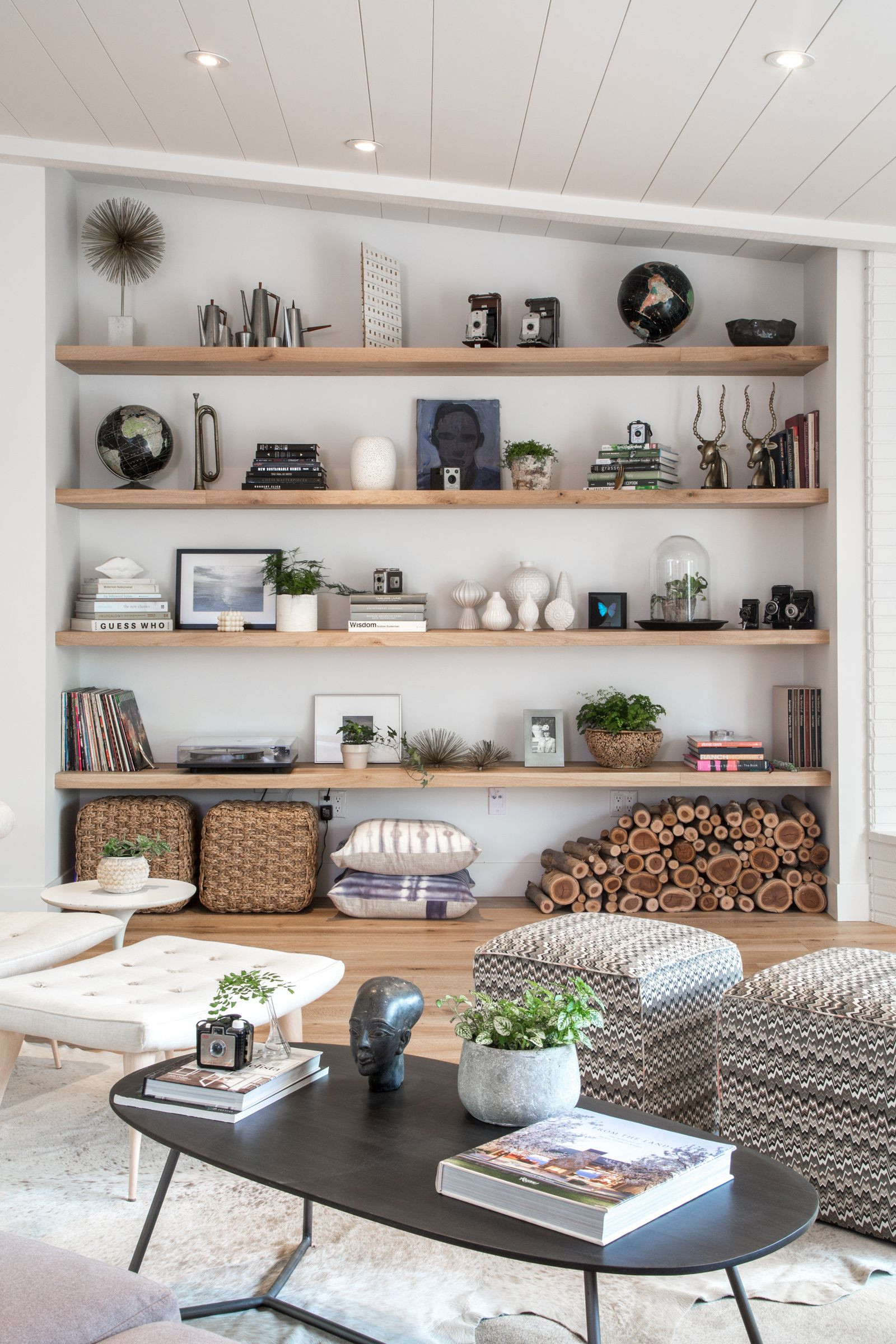 Wall Shelf For Living Room
 Living room open shelf styling Bethany Nauert s Portfolio