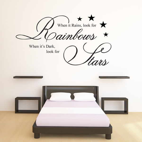 Wall Sticker Quotes For Bedroom
 Bedroom Wall Quotes QuotesGram