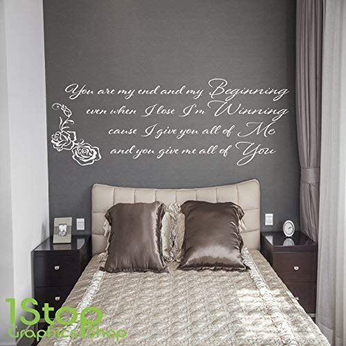 Wall Sticker Quotes For Bedroom
 Bedroom Wall Quotes Amazon