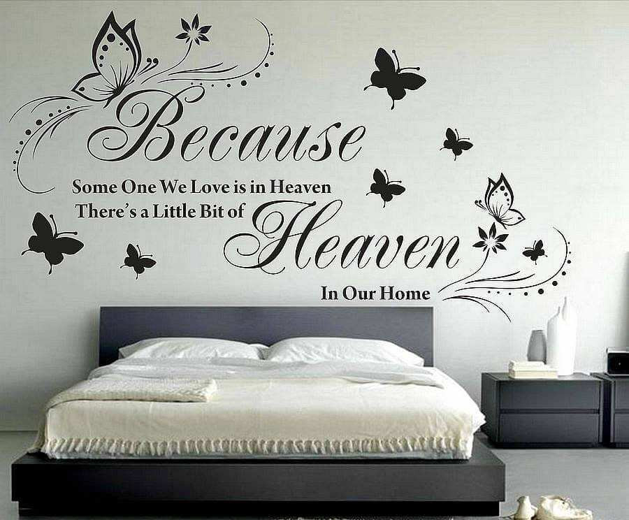 Wall Sticker Quotes For Bedroom
 Wall Sticker Quotes Bedroom Home Designs Insight Wall Art