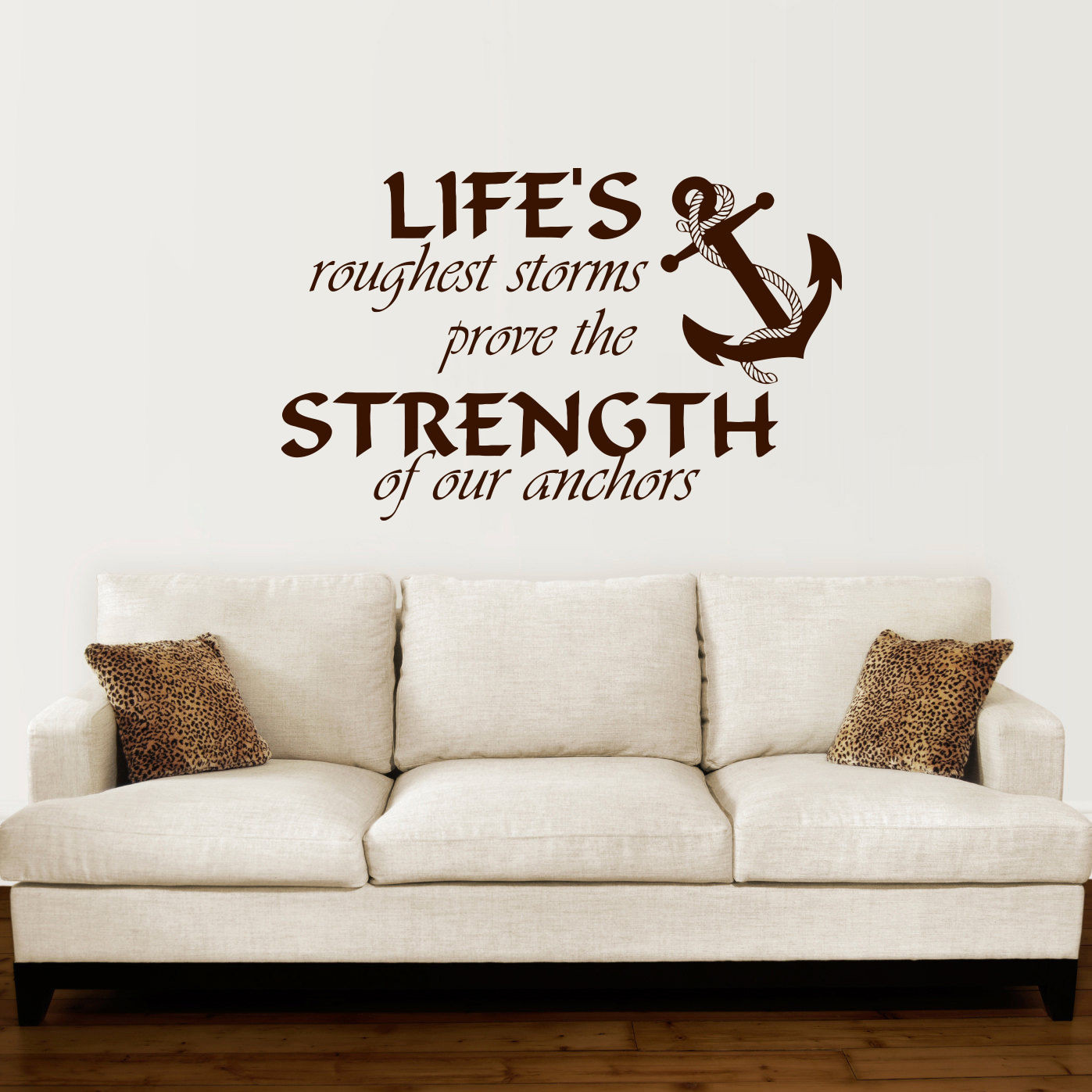 Wall Sticker Quotes For Bedroom
 Anchor Wall Decal Quotes Nautical Sayings Wall Vinyl