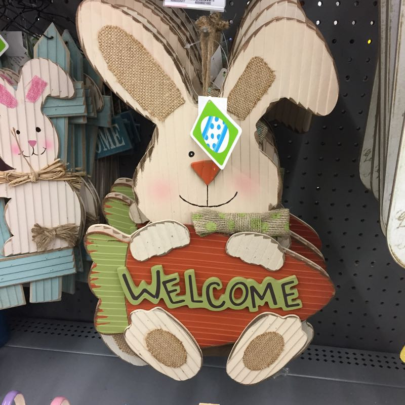 Walmart Easter Decor
 f the Rack Easter Decor at Walmart The Bud Babe