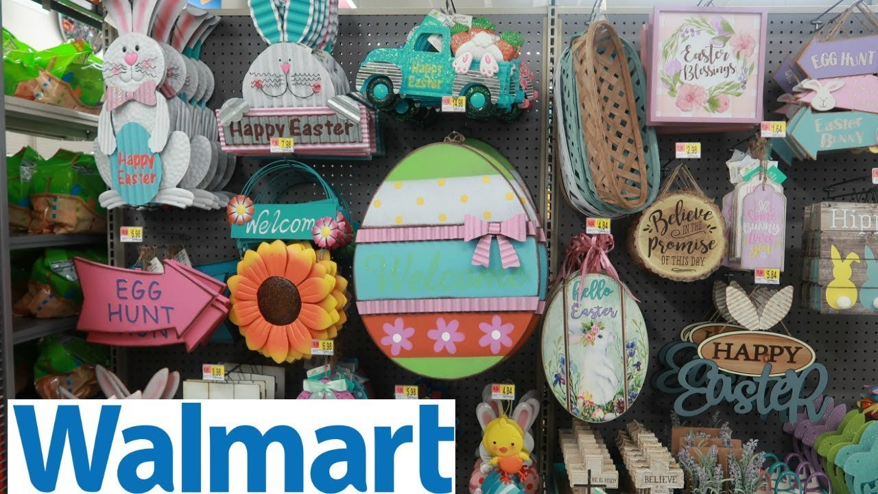 Walmart Easter Decor
 WALMART EASTER DECOR 2019 E WITH ME