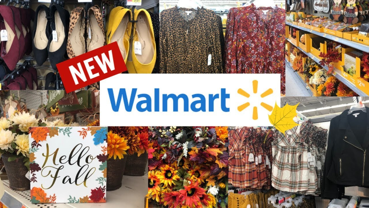 Walmart Fall Decor
 NEW WALMART FALL FASHION & FALL DECOR